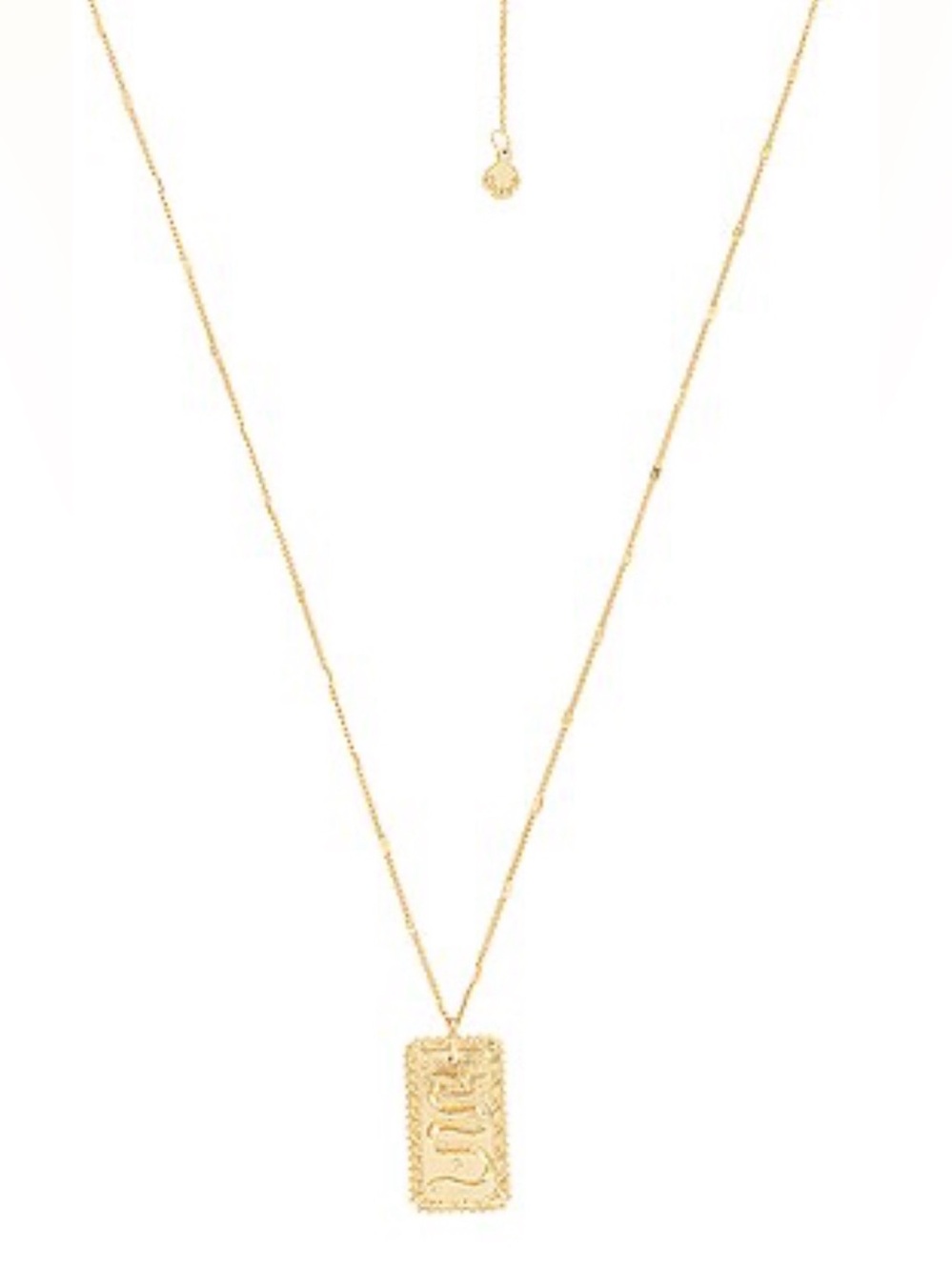 🅖🅞🅡🅙🅐🅝🅐 Snake Totem Gold Pendant Necklace